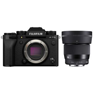 Fujifilm X-T5 + Sigma AF 56mm f/1.4 DC DN Contemporary  schwarz 