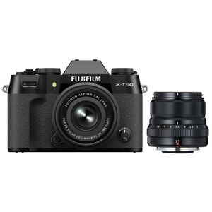 Fujifilm X-T50 + 15-45mm + XF 23mm f/2,0 R WR  schwarz