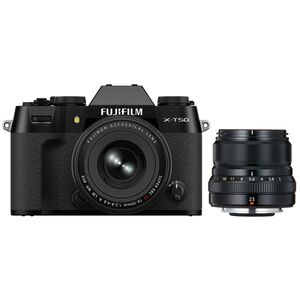 Fujifilm X-T50 + 16-50mm + XF 23mm f/2,0 WR  Schwarz