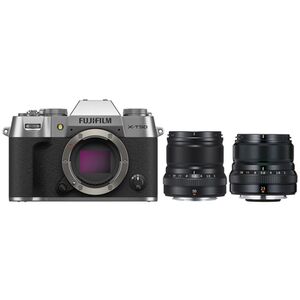 Fujifilm X-T50 + XF 50mm f/2,0 R WR + XF 23mm 2,0 R WR  silber