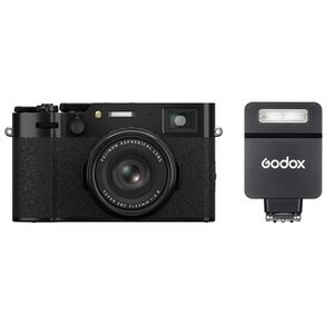 Fujifilm X100VI + Godox iT22 - TTL Mini Flash  Schwarz