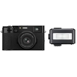 Fujifilm X100VI + Godox iT30Pro - TTL Mini Flash  schwarz