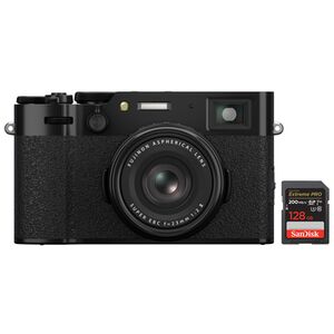 Fujifilm X100VI + SanDisk Extreme Pro SDXC 200MB/s 128 GB  schwarz