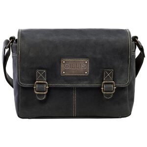 Gillis Leder Foto Schultertasche Trafalgar  vintage black