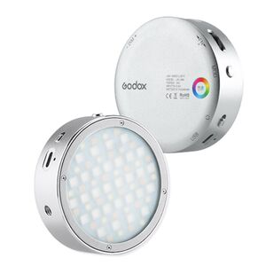 Godox R1 Mobile RGB LED-Licht  silber Gehäuse