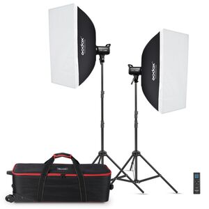 Godox SL100D Kit - LED Leuchten Kit Daylight (2xSL100D & Zubehör) 
