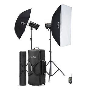Godox Studioblitz Kit (2x QT600IIIM & Zubehör) 