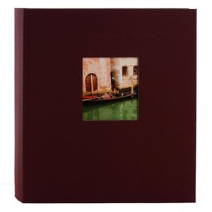 goldbuch Fotoalbum Bella Vista 30x31 60 schwarze Seiten  bordeaux