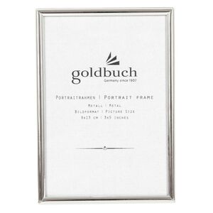goldbuch Bilderrahmen Fine  silber 9x13