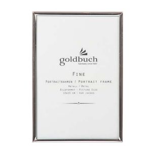 goldbuch Fine Portraitrahmen Metall 10x15  silber