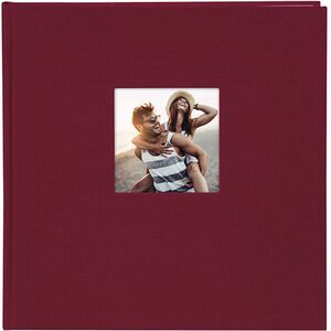 goldbuch Fotoalbum Bella Vista 25x25 60 weiße Seiten  bordeaux