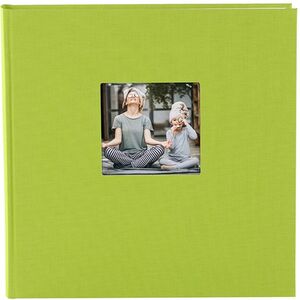 goldbuch Fotoalbum Bella Vista 25x25 60 weiße Seiten  grün