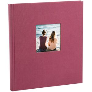 goldbuch Fotoalbum Bella Vista Trend 30x31 60 weiße Seiten  fuchsia