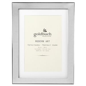 goldbuch Rahmen Modern Art 10x15cm  silber