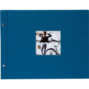 goldbuch Schraubalbum Bella Vista 39x31 40 weiße Seiten  petrol