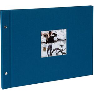 goldbuch Schraubalbum Bella Vista 39x31 40 schwarze Seiten  petrol