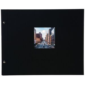 goldbuch Schraubalbum Bella Vista 39x31 40 schwarze Seiten  schwarz