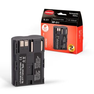 Hähnel Akku für Canon BP-511 