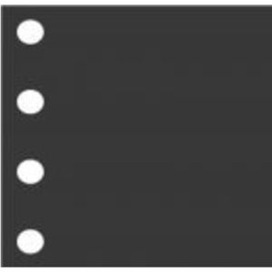 Ilford Ergänzungsblätter 30x32  schwarz 10 Blatt