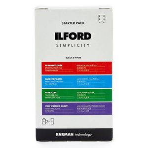 Ilford Simplicity Starter Kit Fotochemie zur SW-Filmentwicklung (2xKB oder 1xRF) 