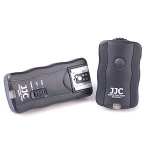 JJC 30m Funk-Auslöser für Kamera und Blitz - inkl. 1 Empfänger 