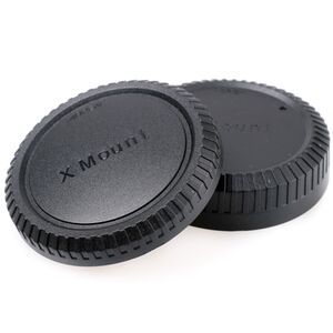 JJC Set mit Gehäusedeckel und Objektivrückdeckel  Fujifilm X