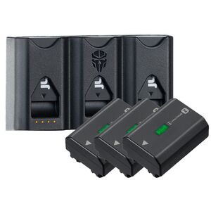 Jupio PR1ME Tri-Charge  + 3x Sony NP-FZ100 