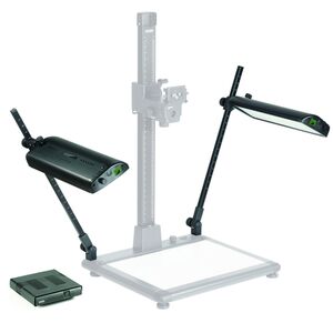 Kaiser Copylizer-Beleuchtungseinrichtung RB 525 AS, mit Thermo-Management. 2 x 192 SMD-LEDs, 5600 K, CRI: 95 