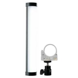 Nanlite Mini-Farb-Effektleuchte PavoTube II 6C RGBWW + Befestigungsadapter HD-T12-1-C und Kugelgelenk 