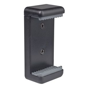 Kaiser Smartphone-Halter, schwarz, mit 2 Stativgewinden 1/4 