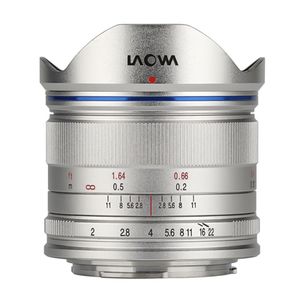 LAOWA 7,5mm f/2,0  Micro Four Thirds silber