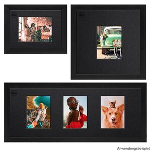 Leica Bilderrahmen-Set SOFORT  Linde, schwarz 