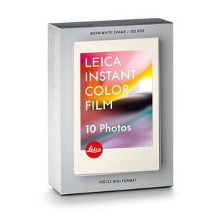 Leica SOFORT Farbfilm  Einzelpack 10 Stück warmweiß