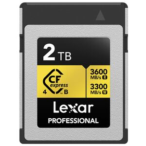 Lexar CFExpress Professional Type B 4.0 Gold - 3600MB/s  2 TB