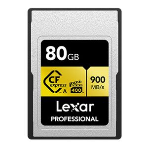 Lexar CFExpress Professional Type A Gold - 900MB/s  80 GB