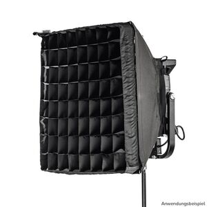 Litepanels Snapgrid 40 deg Eggcrate Gemini 1x1 Fixture 