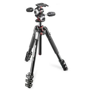 Manfrotto 190 Alu 4 Seg.+ MHXPRO-3W 
