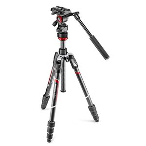 Manfrotto Befree Live Carbon Kit Twist mit Fluid-Videokopf 