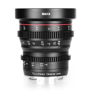 Meike 25mm T2.2 Cine Lens  Sony E-Mount