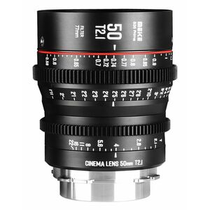 Meike Meike Super 35 Prime Cinema Lens 50mm T2.1  PL Mount