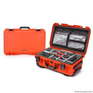 Nanuk Case 935 mit Deckel, org./Teiler - Pro Photo Kit  orange