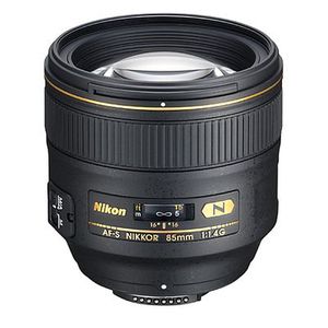 Nikon AF-S Nikkor 85mm f/1,4 G  Nikon FX