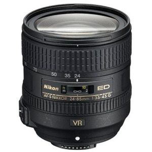 Nikon AF-S Nikkor 24-85mm f/3,5-4,5 ED VR  Nikon FX