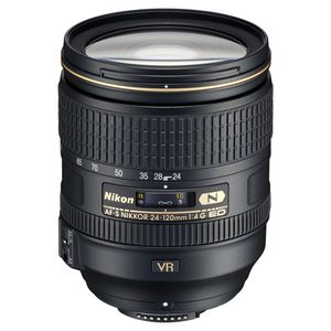 Nikon AF-S Nikkor 24-120mm f/4,0 ED VR  Nikon FX