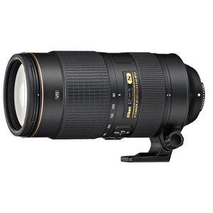 Nikon AF-S  Nikkor 80-400mm f/4,5-5,6 G ED VR  Nikon FX