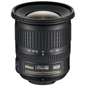 Nikon AF-S DX Nikkor 10-24mm f/3,5-4,5 G ED  Nikon DX