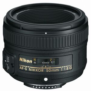 Nikon AF-S Nikkor 50mm f/1,8 G  Nikon FX