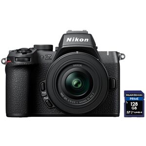 Nikon Z50 II + DX 16-50 f/3,5-6,3 VR + Delkin SD-Karte 128 GB 