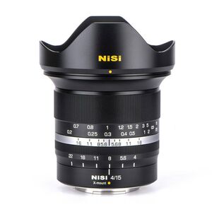 NiSi 15mm F4  Fujifilm X schwarz