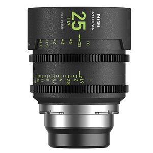 NiSi ATHENA PRIME 25mm T2.4 Cinema Lenses (ohne Drop-In-Filter)  GF-Mount